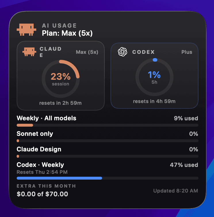 AI Usage screenshot 1