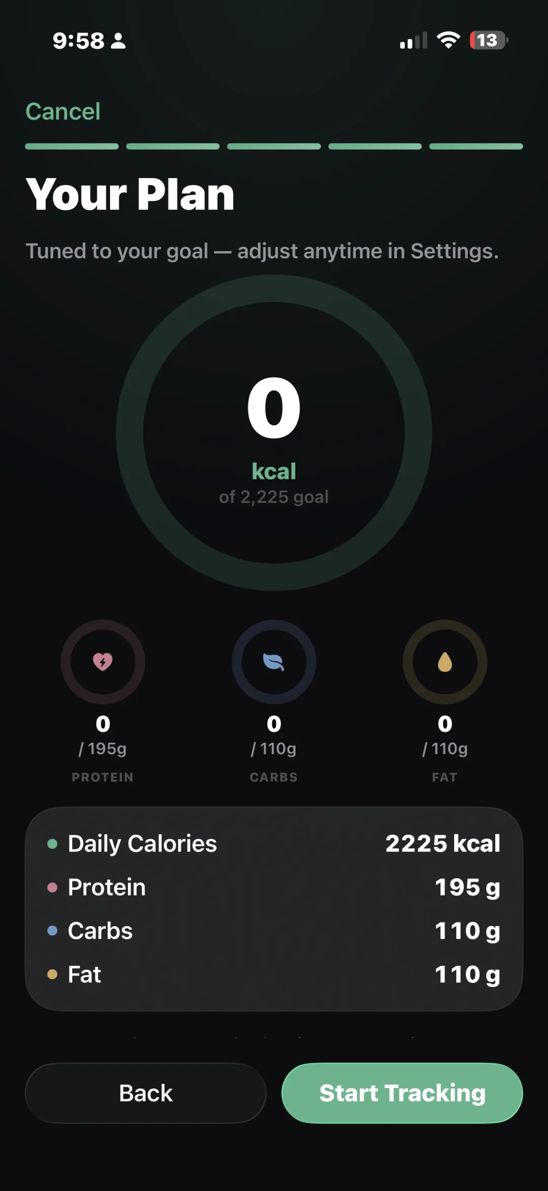 The Last Calorie Tracker screenshot 12