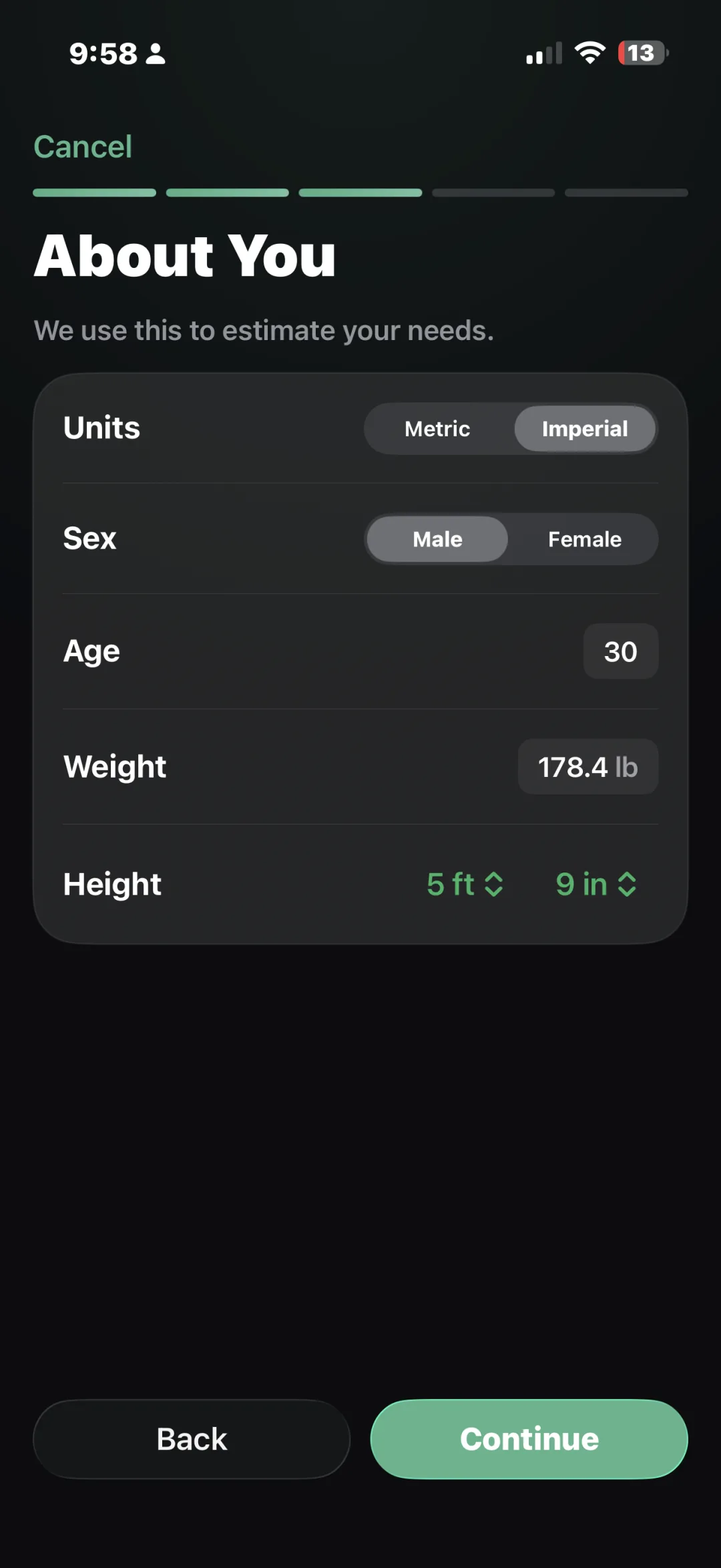 The Last Calorie Tracker screenshot 8