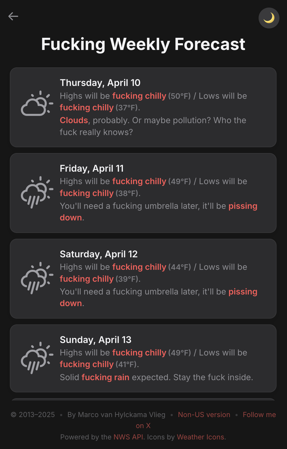 Weather App Screenshot 2