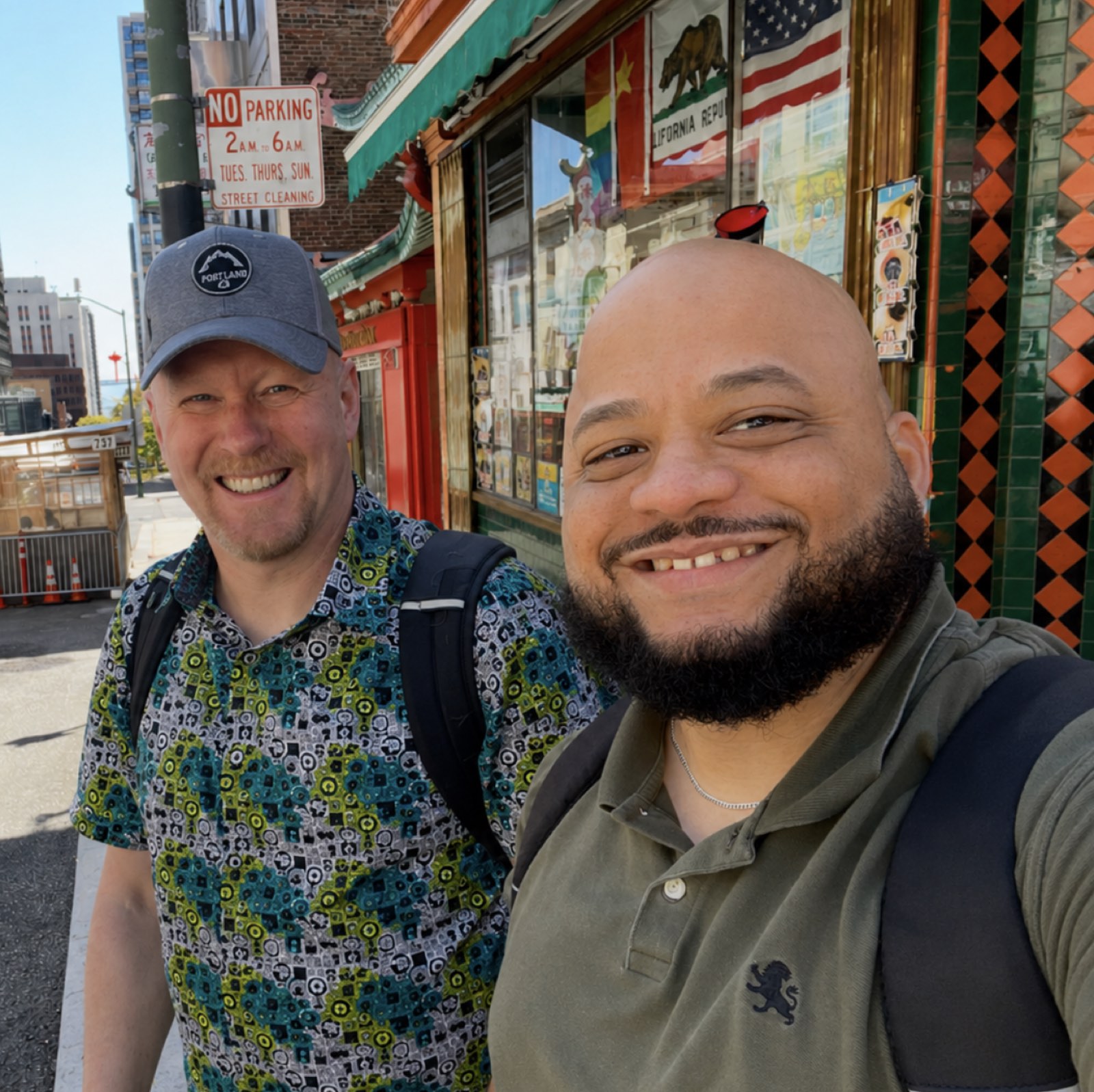Amaury and me in San Francisco