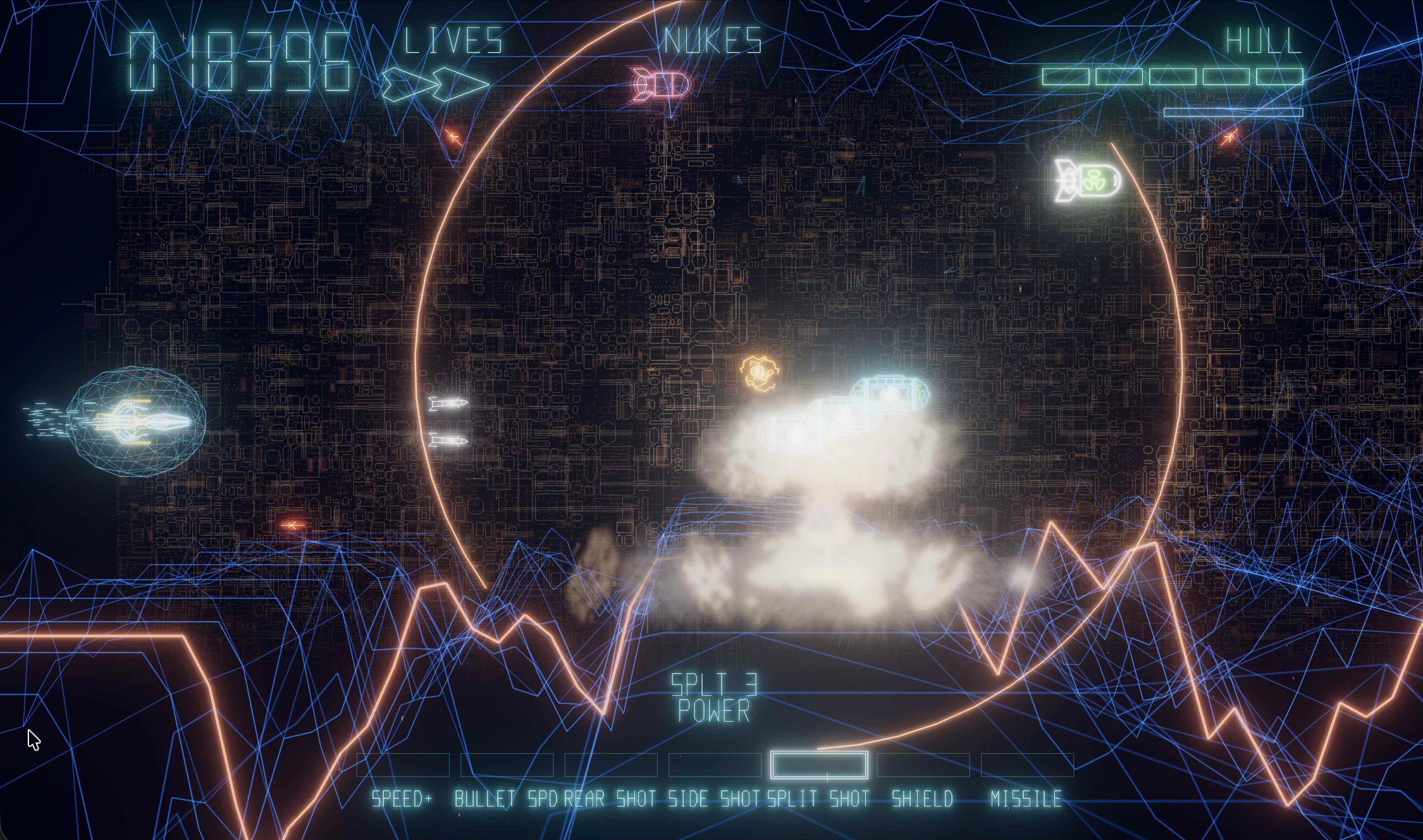 The nuclear blast in Terminus Breach